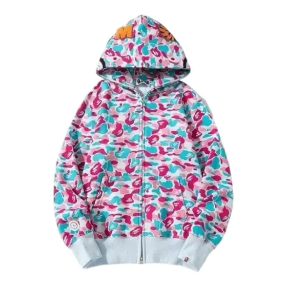 BAPE Full Zip Hoodie - Miami single cap