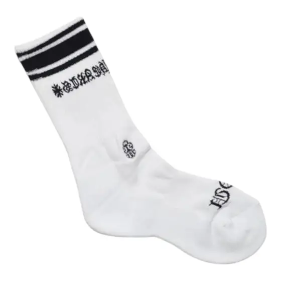 Chrome Hearts Socks - Logo White