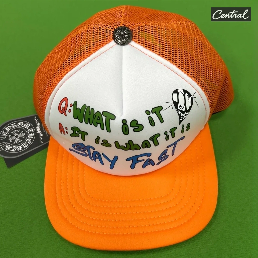 Chrome Hearts Matty Boy Stay Fast Trucker - orange