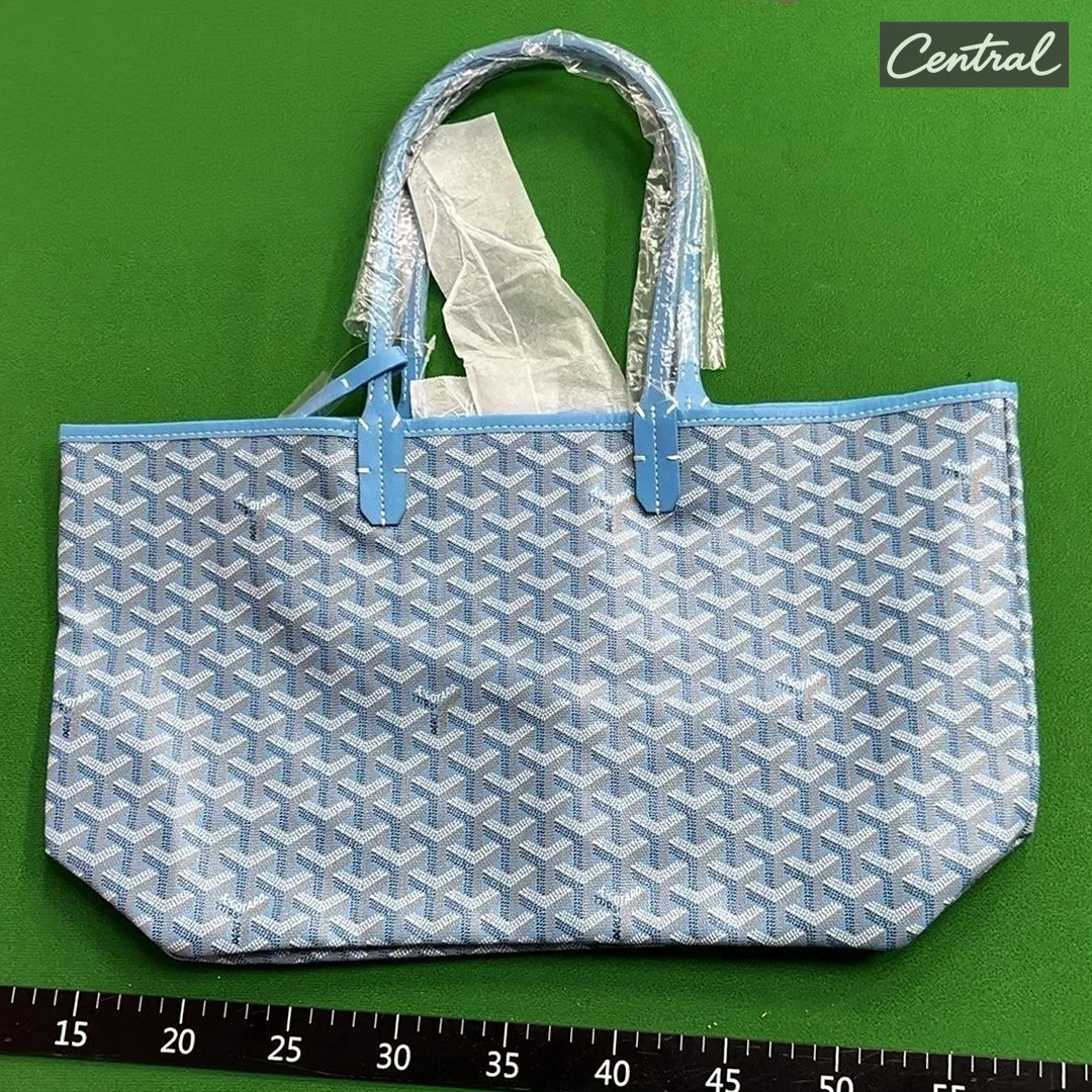 Goyard Saint Louis PM Bag - Light blue