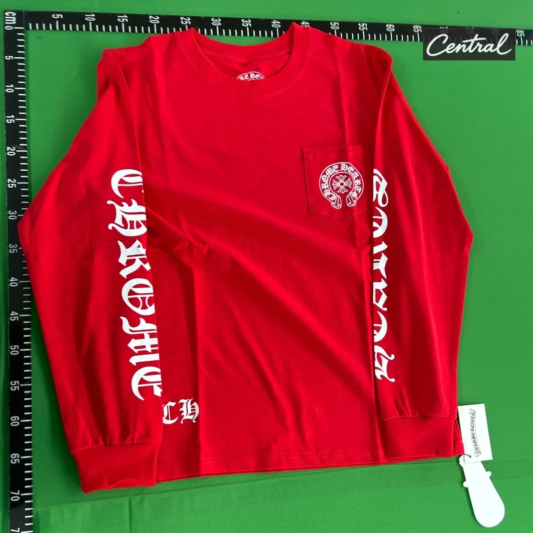 Chrome Hearts Long sleeve - K8011 Bright Red