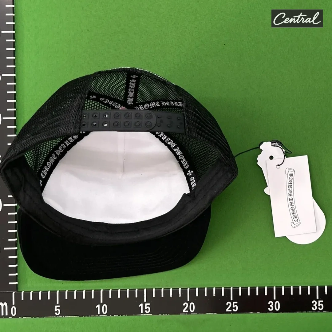 Chrome Hearts Hollywood Trucker - White Black