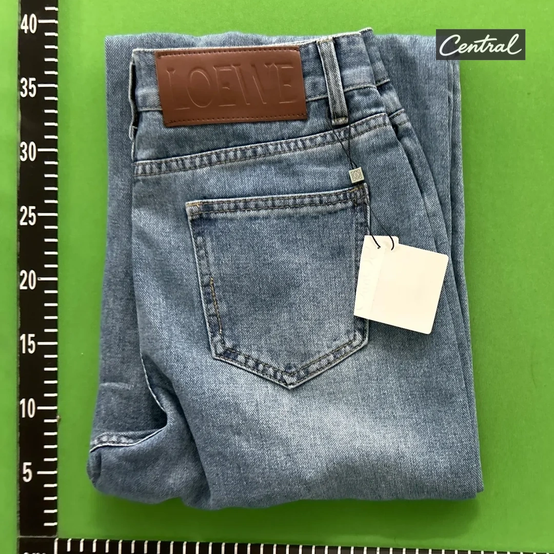 LOEWE Anagram Jeans - Light Blue
