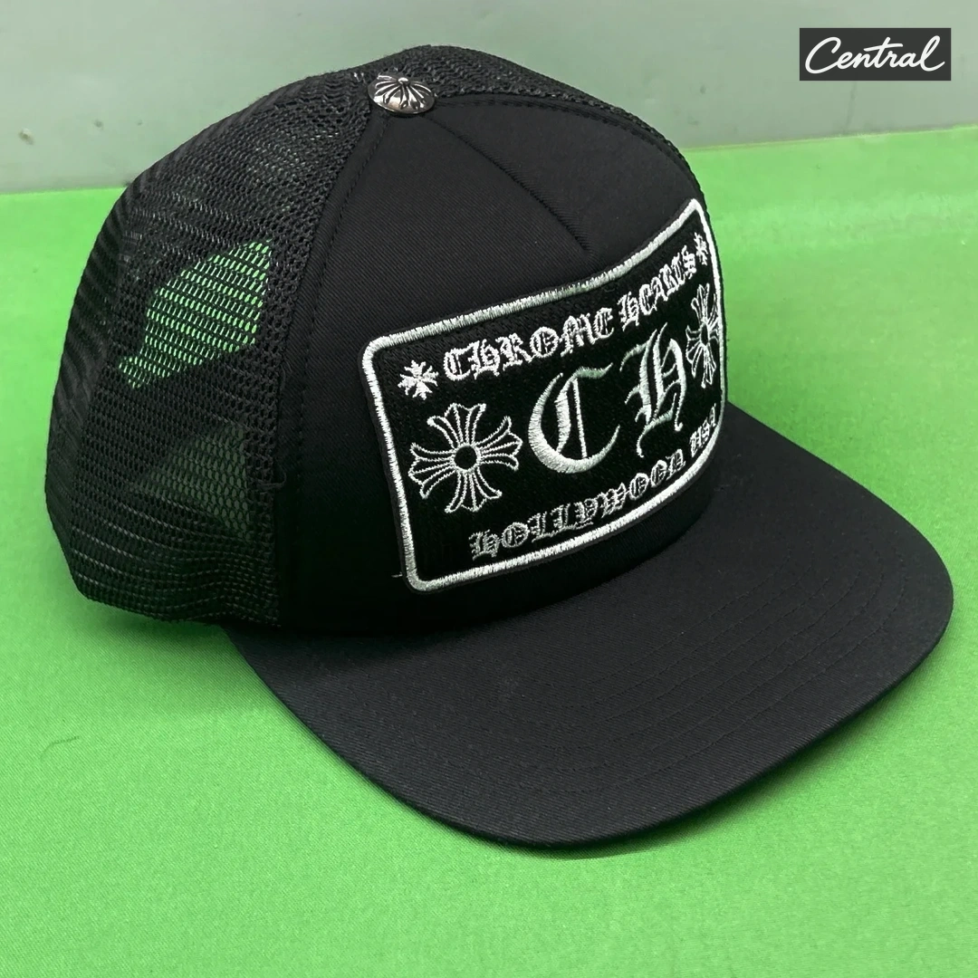 Chrome Hearts Hollywood Trucker - Black