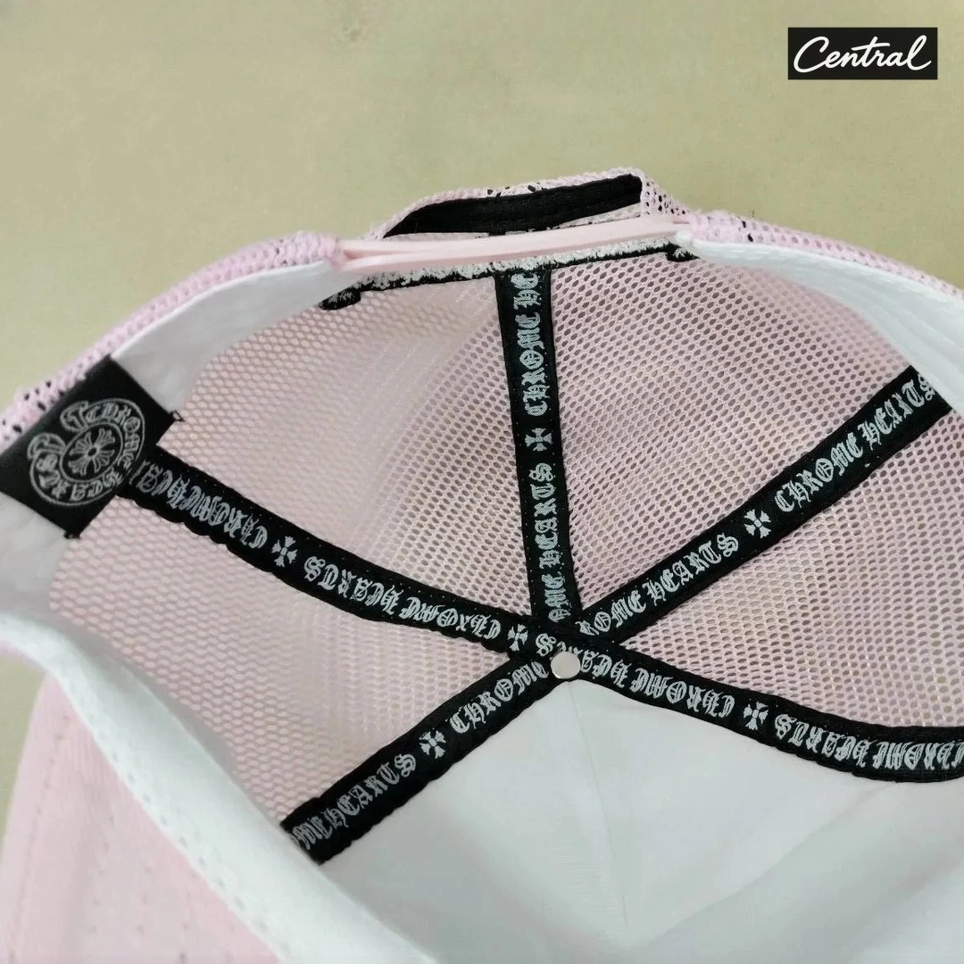 Chrome Hearts Hollywood Trucker - Pink