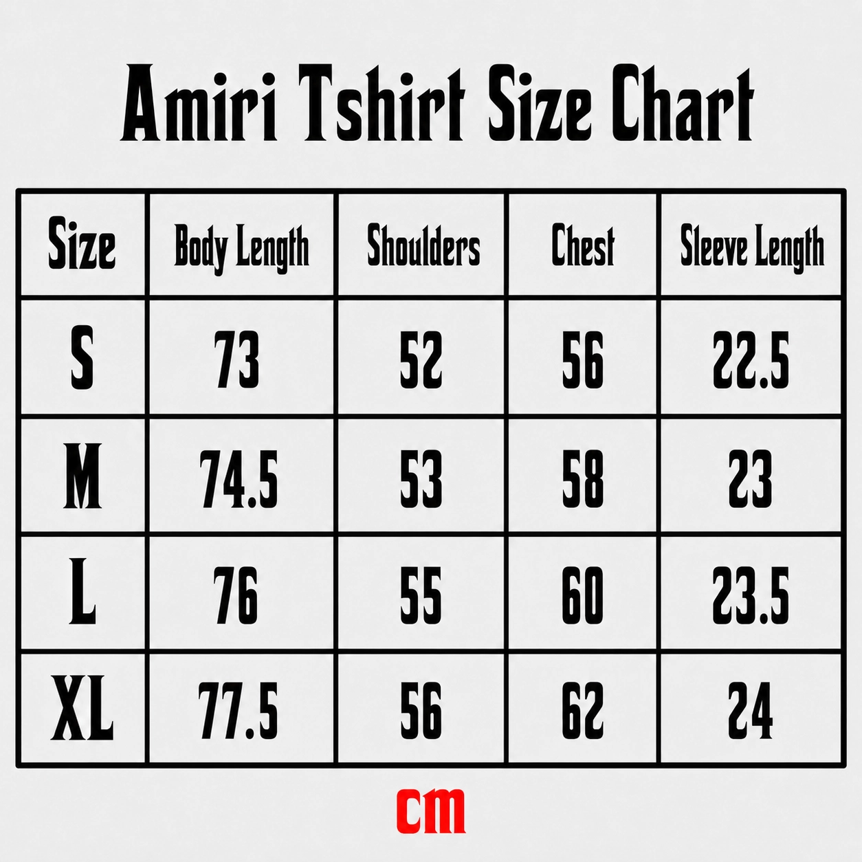 Amiri T-Shirt - FH white