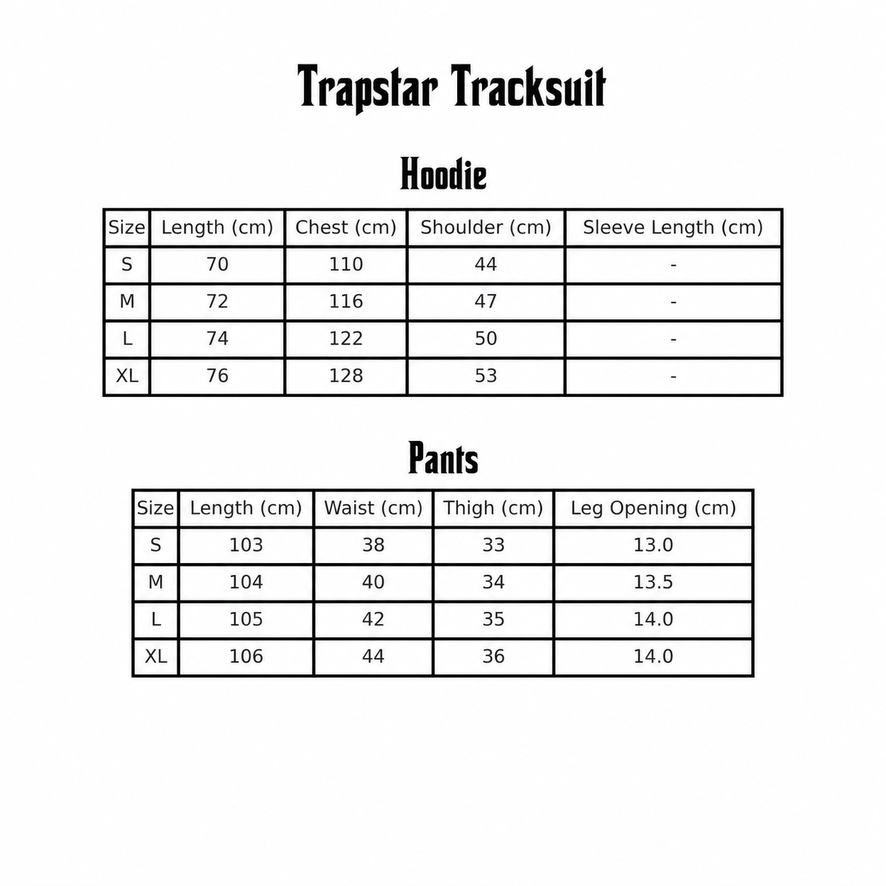 Trapstar Tracksuit - Black